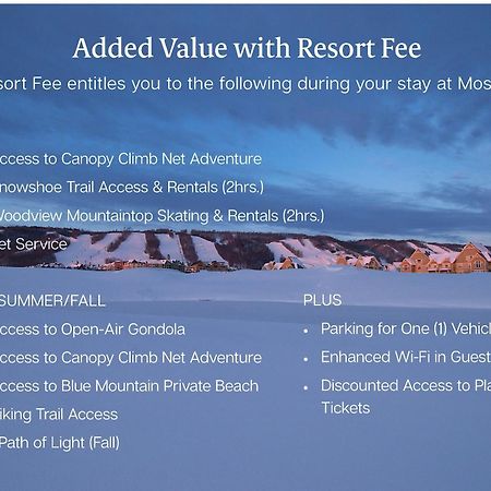 Blue Mountain Resort Mosaic Suites Blue Mountains Exterior foto